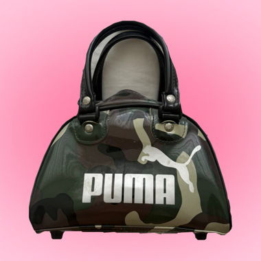Y2k Puma Camouflage Handtasche
