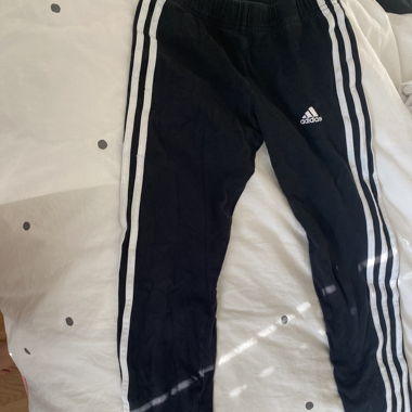 Adidas Mädchen Sport Stoff Hose 
