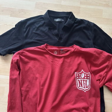 Men’s Clothing Bundle: NFL Longshirt & Dressman