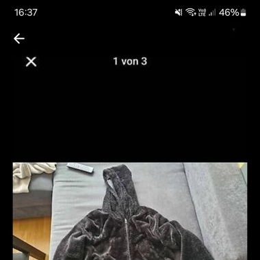 Kuschelige Jacke