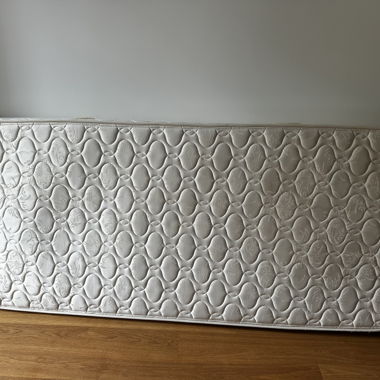 Simple white mattress