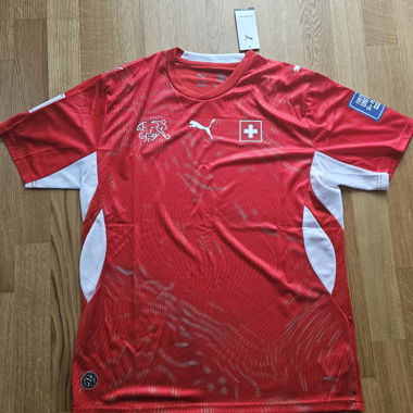 Maillot de football suisse rouge