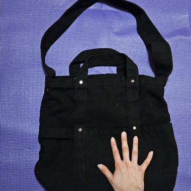 Sac bandoulière noir
