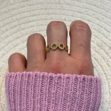 Bague acier inoxydable 