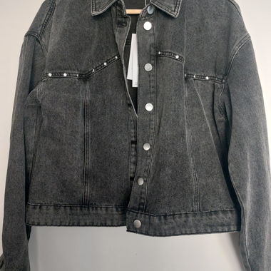 Grey Denim Jacket