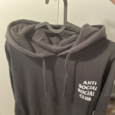 Hoodie Anti social social club - black