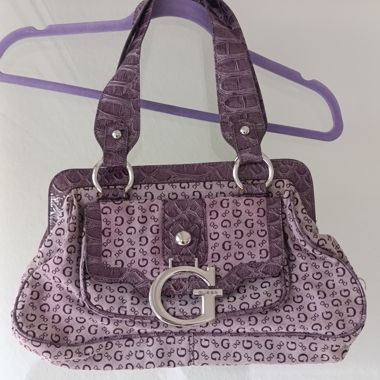 Borsa vintage Guess rara viola