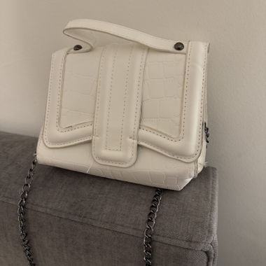 Sac bandoulière blanc