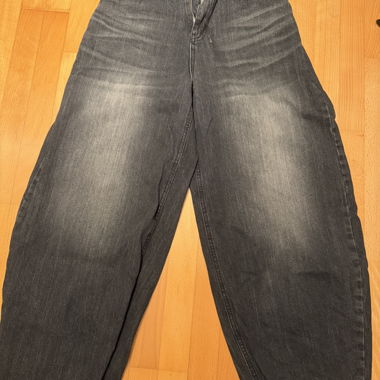 Jeans neri larghi DEVELOPVST.7 taglia S