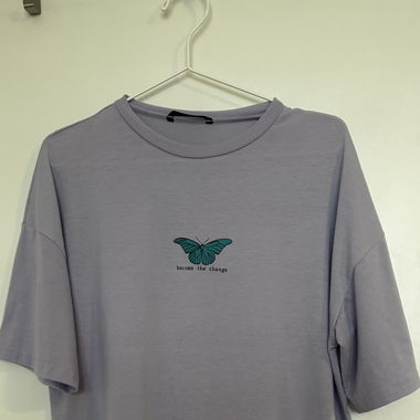T-Shirt Violett 