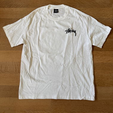 T-shirt graphique blanc Stüssy taille L