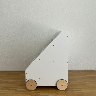 Rollbarer Kinder-Bücherregal