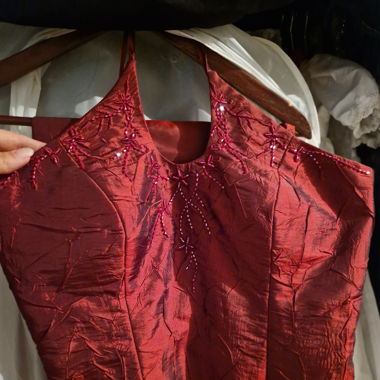 Rotes Hochzeits Kleid