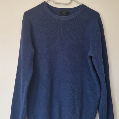 Manor Men's Blue Sweater M
