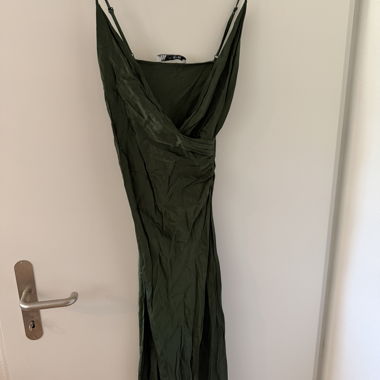 Robe de soirée verte de Zara