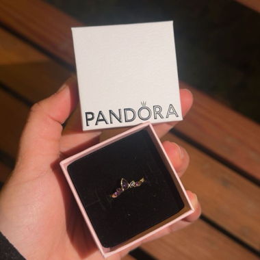 Anello Pandora viola (Rapunzel)