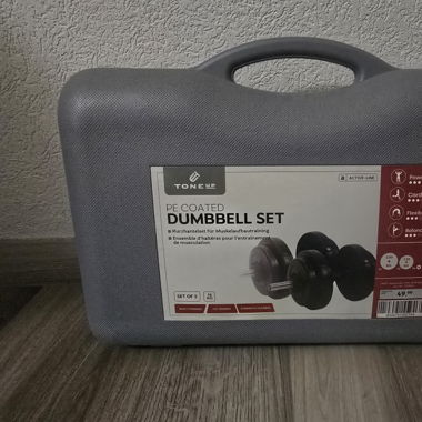  Set d’haltères TONE UP – 16 kg avec mallette