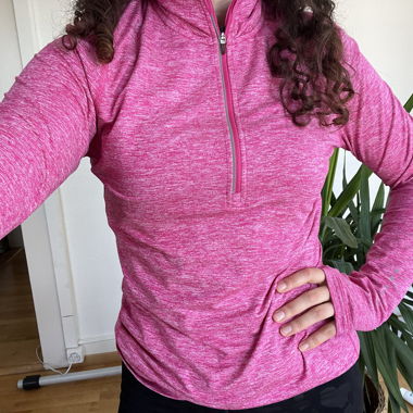 Nike Langarmshirt in pink