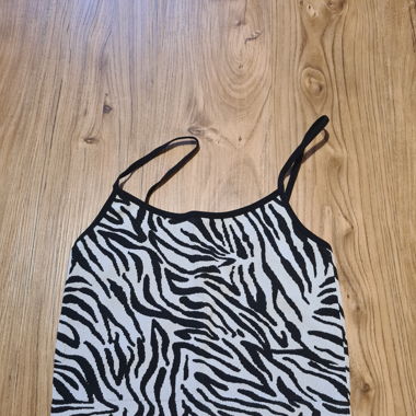 Top mit Zebraprint