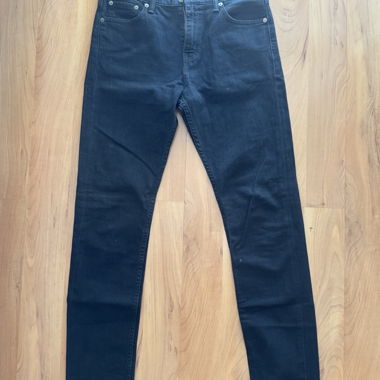 Schwarze Levi's Jeans