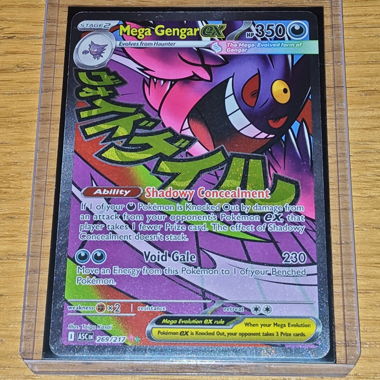 EN Mega Gengar EX 269/217 Ascended Heroes NM