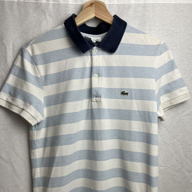 Polo Lacoste bleu vintage 