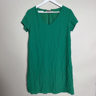 Promod Grünes Tunika-Kleid