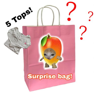 Surprise bag, 5 Tops!