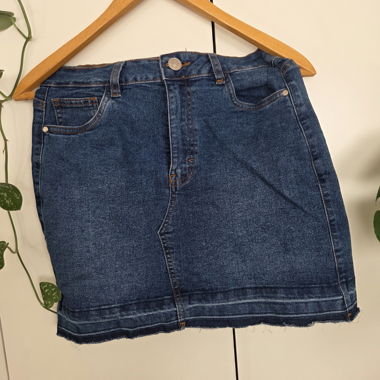 Blue Denim Skirt