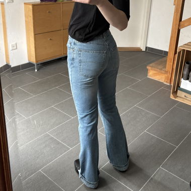 Vintage bootcut jeans blue