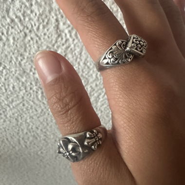 Vintage Ringe (Echte Silber)