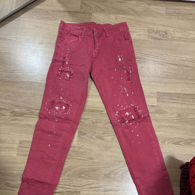 Skinny low jeans 
