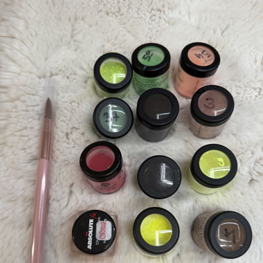 lot de poudres acrylique pour ongle 