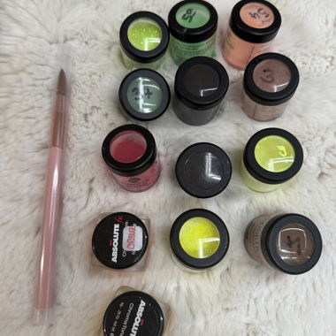 lot de poudres acrylique pour ongle 