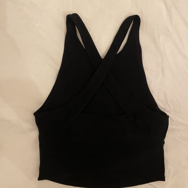 Abercrombie Racer Back Crop-Top