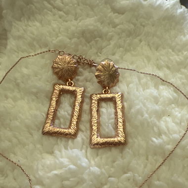 Schmuckset Rosegold