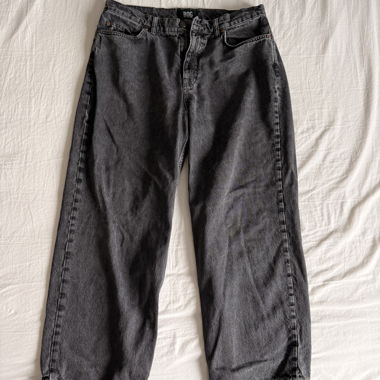 BDG Black wide-leg jeans