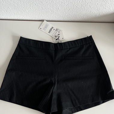 Pinstripe-Shorts