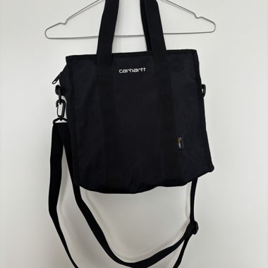 Black Carhartt tote bag