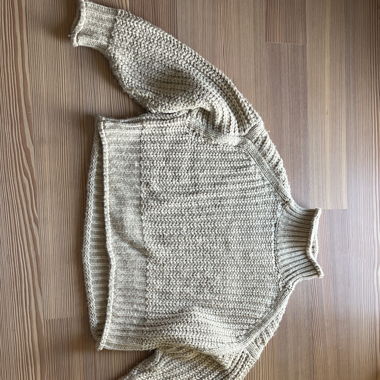 Beiger Strickpullover H&M