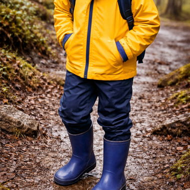 Blaue Kinder-Gummistiefel