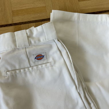 Pantaloni Dickies bianchi