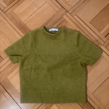 Green Knit Sweater