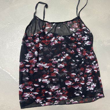 Floral Spaghetti Top