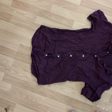 Chemise manche courte lin