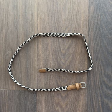 Ceinture tressée