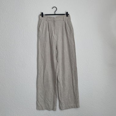 Pantaloni in lino WEEKDAY Tagl. 36
