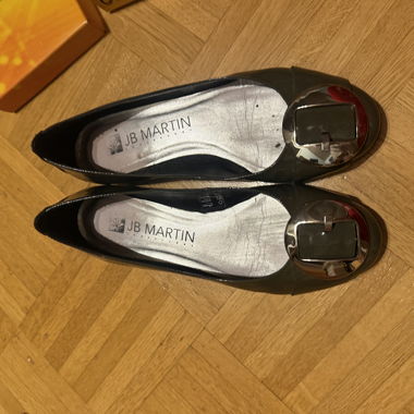 Ballerines vert foncé JB MARTIN