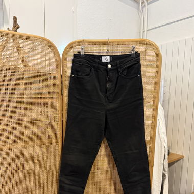 Jeans slim noir stradivarius