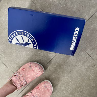 Birkenstock Kay PROF Flower Field Rose Clogs